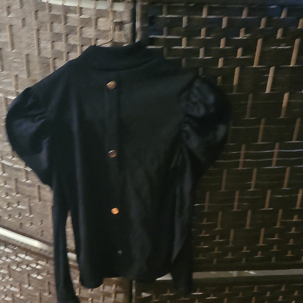 Black Button-Up Jacket